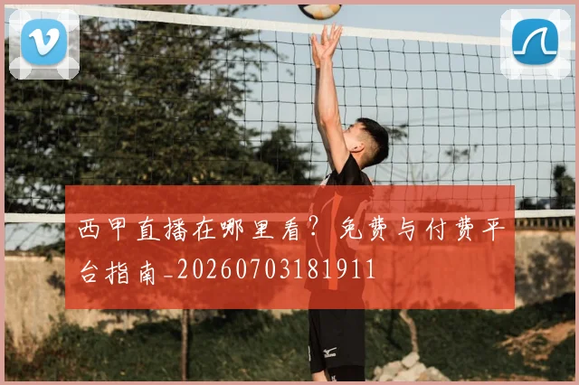 西甲直播在哪里看？免费与付费平台指南_20260703181911